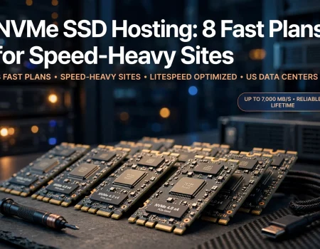 NVMe SSD Hosting: 8 Fast Plans for Speed-Heavy Sites