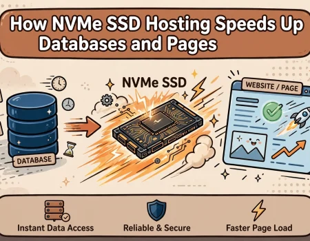 How NVMe SSD Hosting Speeds Up Databases and Pages