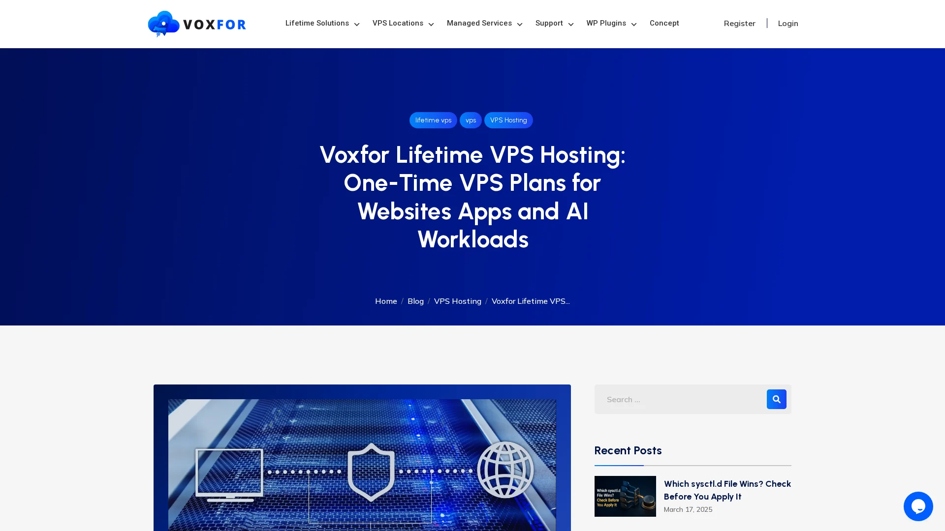 Voxfor Lifetime VPS