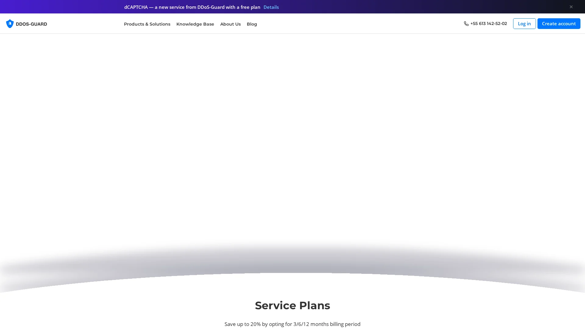 DDoS-focused web hosting
