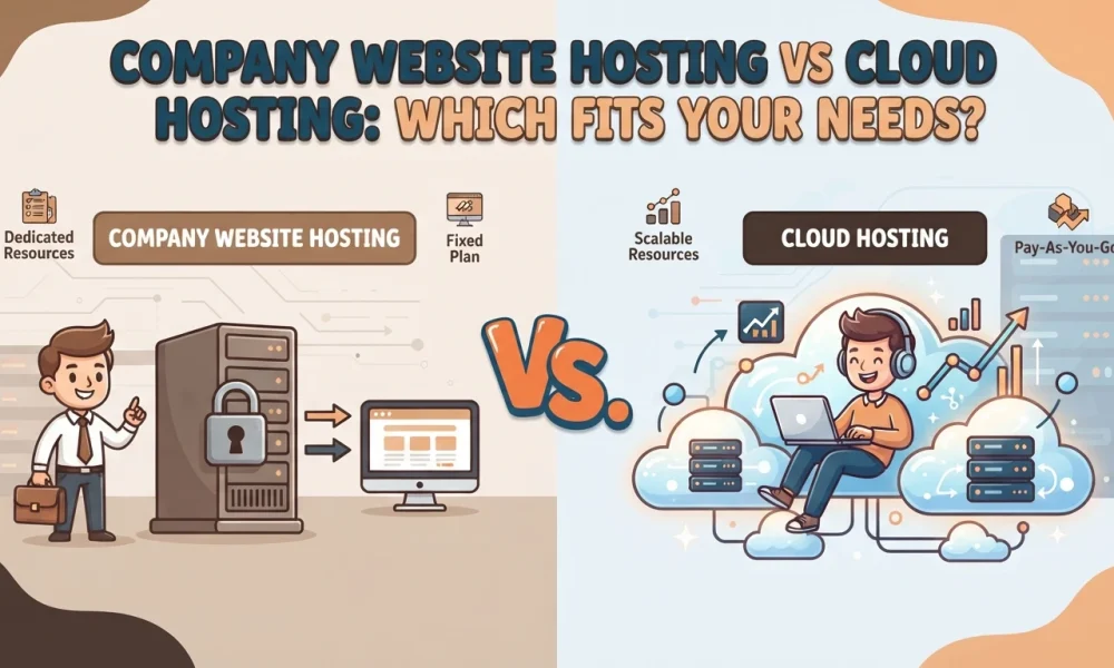 Company Website Hosting vs Cloud Hosting: Which Fits Your Needs?