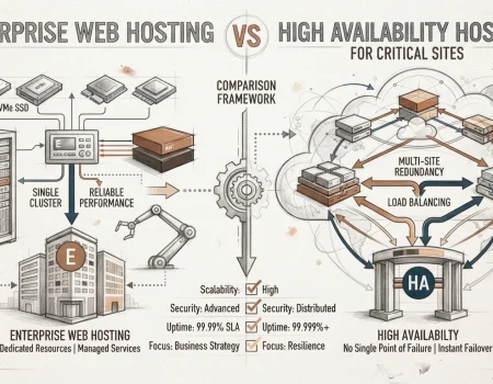 Enterprise Web Hosting vs High Availability Hosting for Critical Sites