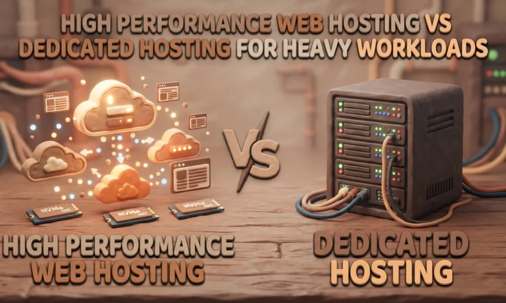 High Performance Web Hosting vs Dedicated Hosting for Heavy Workloads
