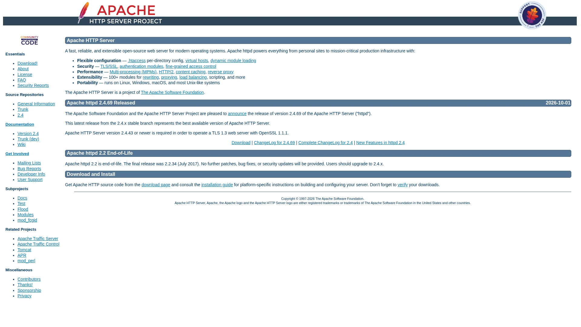 Apache HTTP Server
